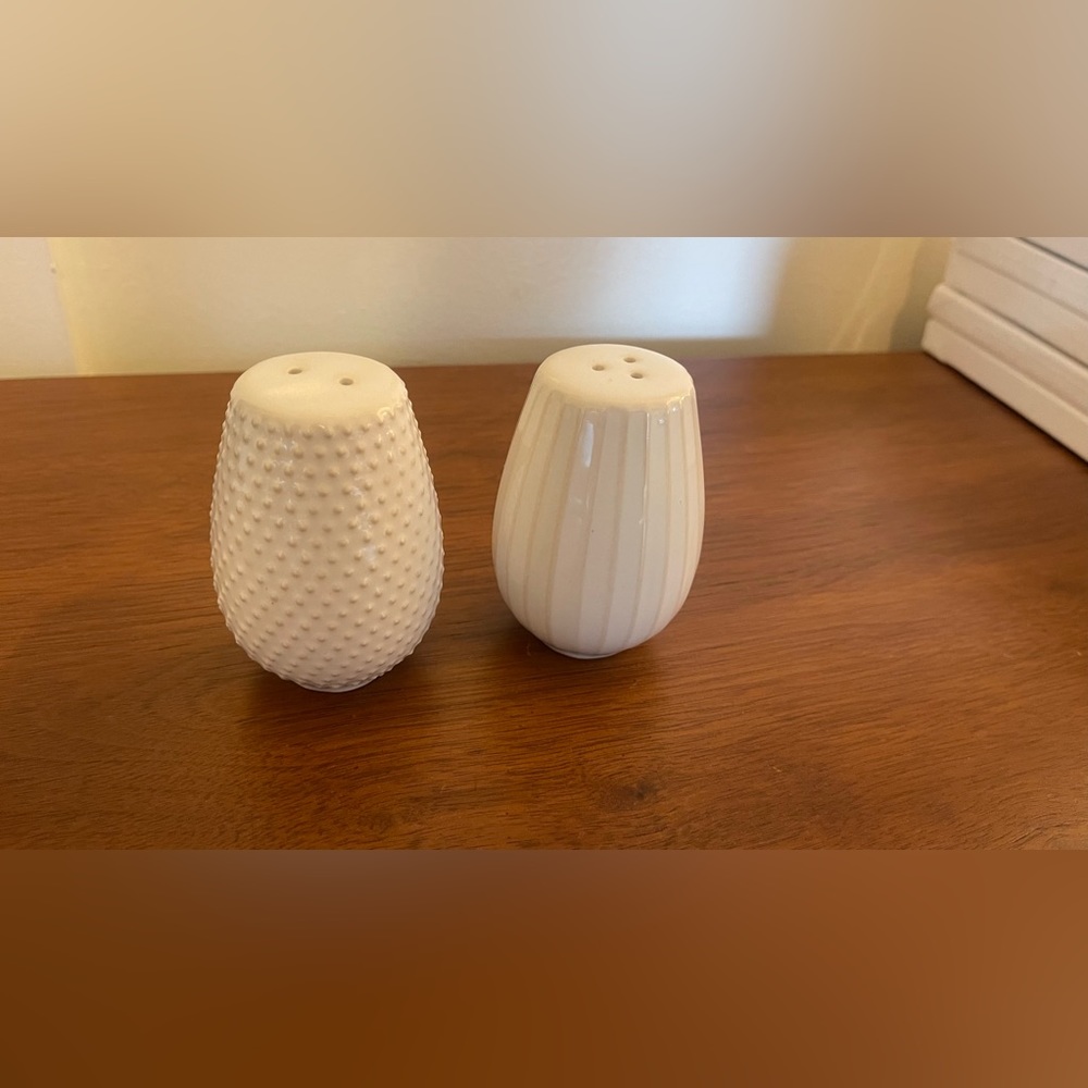 West elm salt and pepper shakers